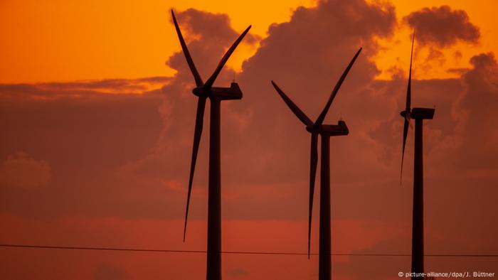 Sonnenaufgang in Norddeutschland