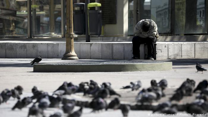 Бездомник в Буенос Айрес