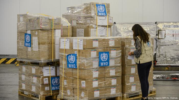 Äthiopien Addis Abeba | Hilfsgüter der WHO