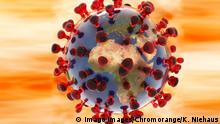 Artistic 3D illustration of the coronavirus sars-cov-2 *** Artistic 3D illustration of the coronavirus sars cov 2 1044005311