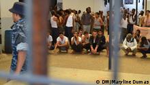  17/09/2017 +++ refugees detention camp in Libya : in Tripoli, on the Sika road.
(c) DW/Maryline Dumas 