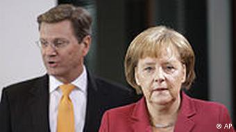 Angela Merkel und Guido Westerwelle (Foto: AP)