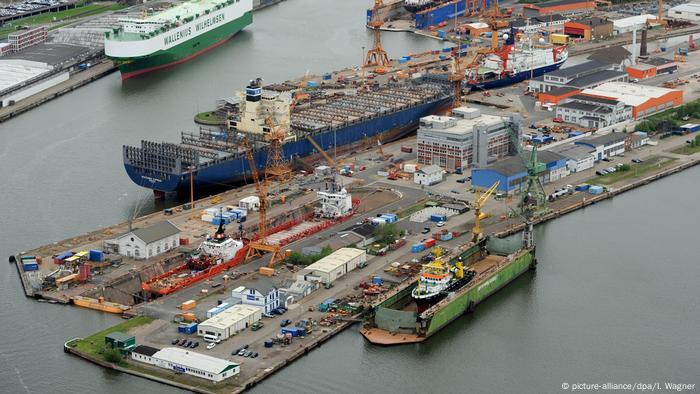 Deutschland Lloyd-Werft in Bremerhaven