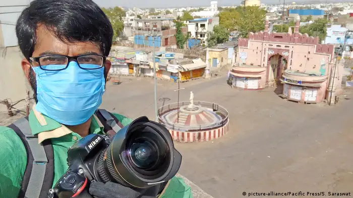 A Journalist in Beawar, India, covers the nationwide lockdown imposed in the wake of the novel coronavirus pandemic.