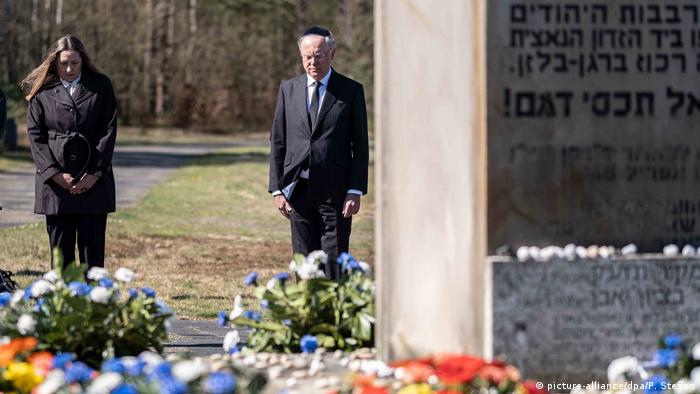Deutschland Gedenkveranstaltung KZ Bergen-Belsen