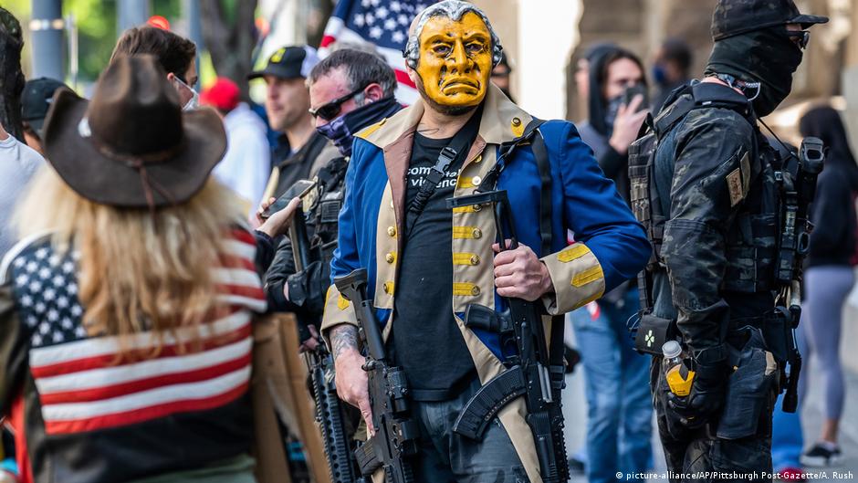How the US gun lobby exploits COVID-19 to further its aims – DW – 04/24 ...