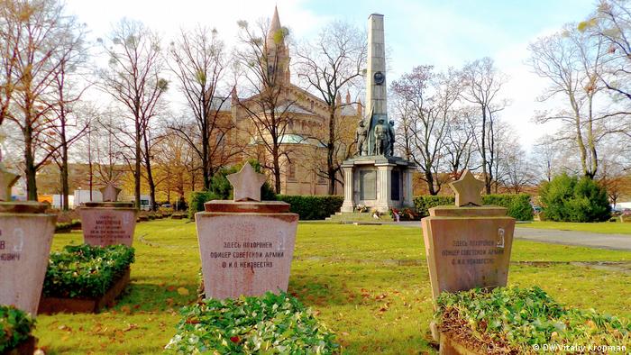 Советское воинское кладбище в Потсдаме 
