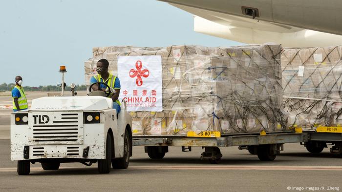 Ghana Accra | Coronavirus | Chinesische Hilfsgüter