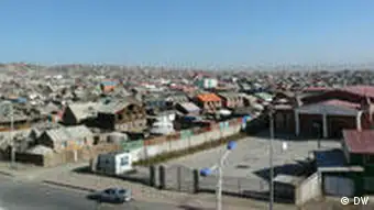 Mongolei Blick auf die Stadt Ulan Bator