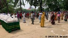 People in Dhaka, Bangladesh are required to maintain social distance in public places to slow the spread of coronavirus.
Keywords: Dhaka, coronavirus, social distance, market, Bangladesh
Copyright: Harun Ur Rashid Swapan
