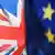 UK and EU flags superimposed