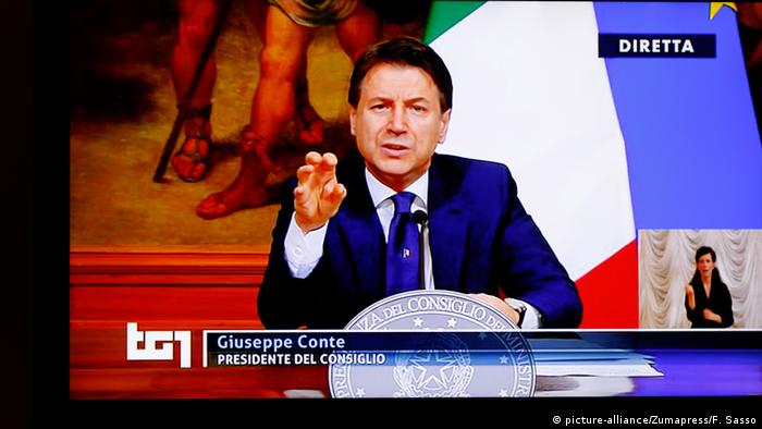 Italia |  Coronavirus |  PK del presidente del Consiglio Giuseppe Conte 