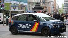 Polizeiwagen in Barcelona