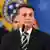 Brazil's President Jair Bolsonaro delivers a press conference in Brasilia