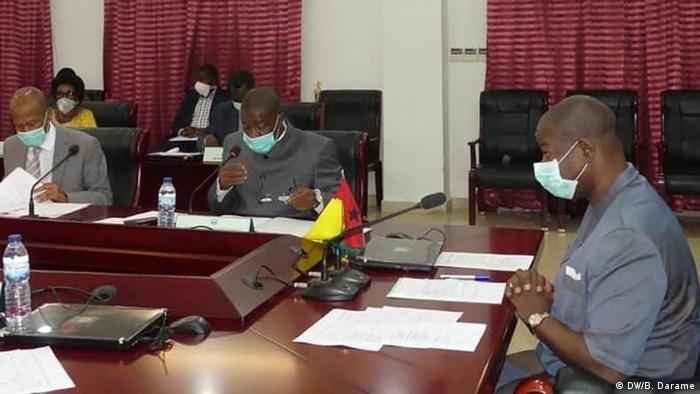 Guinea-Bissau Ministerrat der Regierung von Nuno Gomes Nabiam