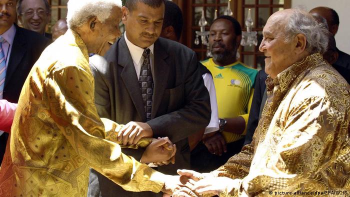 Südafrika Nelson Mandela und Dennis Goldberg