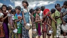 ***ACHTUNG: Bild nur zur Berichterstattung über den Pink Lady Food Photographer of the Year 2020 Award verwenden!***
via Mohammad Zahidul Haque
Myanmar Rohingya refugee children wait in a queue to collect food a refugee camp in Ukhiya, Cox's Bazar. According to the UNHCR more than 742,000 Rohingya refugees fled from Myanmar, most trying to cross the border and reach Bangladesh.
K M Asad
