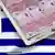 Valixhe me kartemonedha eurosh para flamurit të Greqisë
