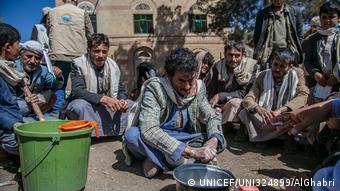 Jemen | Corona Händehygiene in Slums