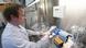 Researchers working on a vaccine Researchers working on a vaccine