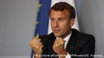 Coronavirus Impfstoffforschung Geberkonferenz Frankreich Präsident Macron