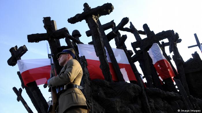 Monument Polen Zweiter Weltkrieg Gefallene