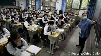 China Coronavirus Schulen öffnen in Wuhan