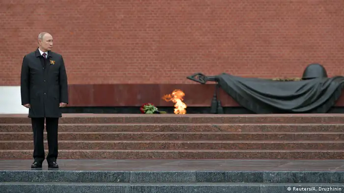 Russland Moskau Wladimir Putin Gedenktag Tag der Befreiung Zweiter Weltkrieg (Reuters/A. Druzhinin)