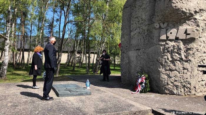 Polen 75 Jahrestag der Befreiung des Konzentrationslagers Stutthof in der Nähe von Danzig
