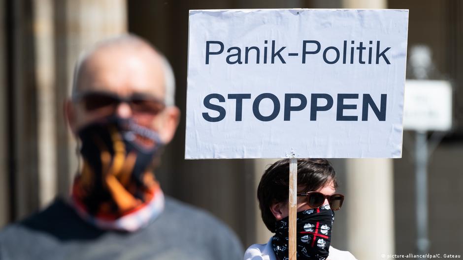 Miles de personas protestan contra restricciones en Alemania – DW – 09 ...