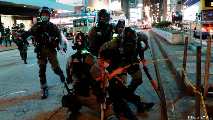 Proteste und Unruhen in Hongkong
