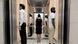 People practice social distancing inside an elevator prior to arriving to their work places at World Trade Center, after the government announced that private and state companies will reopen their offices People practice social distancing inside an elevator prior to arriving to their work places at World Trade Center, after the government announced that private and state companies will reopen their offices