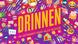 Das Logo der Web-Comedy-Serie "Drinnen" zeigt den Titel der Serie vor dem Hintergrund von vielen bunten Emojis Das Logo der Web-Comedy-Serie "Drinnen" zeigt den Titel der Serie vor dem Hintergrund von vielen bunten Emojis