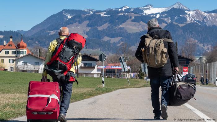 Deutschland Und Osterreich Lockern Wegen Corona Krise Eingefuhrte Grenzkontrollen Aktuell Europa Dw 13 05 2020