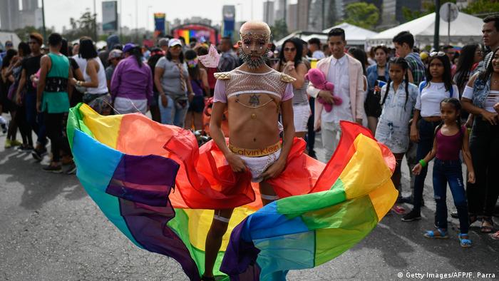 La Marcha del Orgullo de Caracas, en junio de 2019