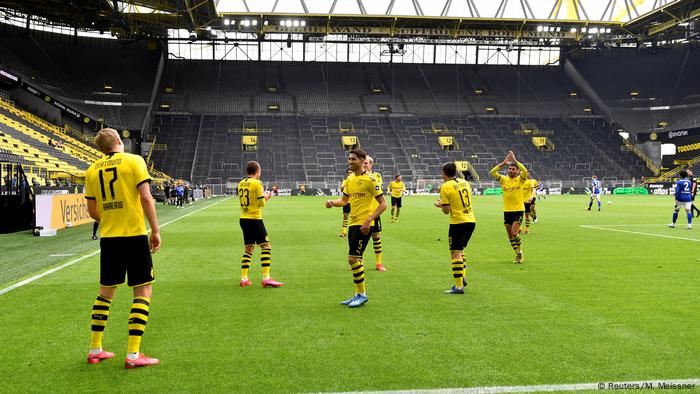 Deutschland Bundesliga BVB gegen Schalke | Tor Haaland (Reuters/M. Meissner)