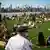 حديقة بروكلين في نيويورك بعد تخفيف إجراءات العزل يوم السبت 16.05.2020