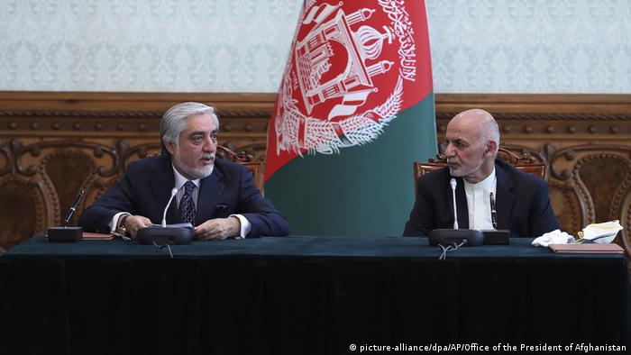 Politische Rivalen in Afghanistan vereinbaren Machtteilung