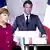 wideokonferencja Emmanuel Macron i Angela Merkel