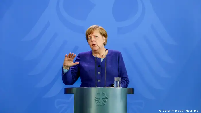Deutschland Berlin | Pressekonferenz Angela Merkel
