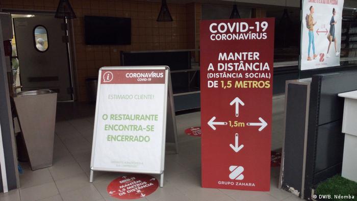 Angola Coronavirus Prävention in Luanda