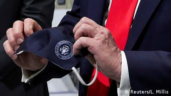 USA US-Präsident während seiner Besuch in der Fabrik Ford