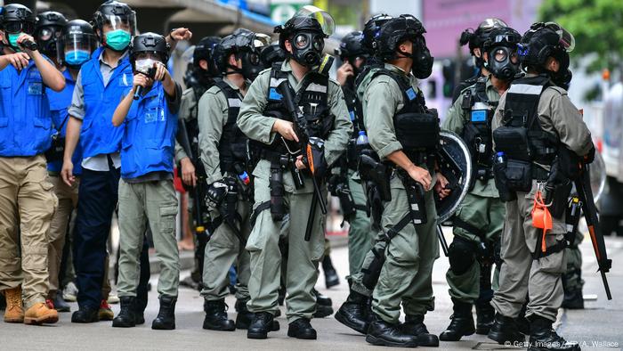 Hongkong Demonstration gegen Chinesische Regierungspläne