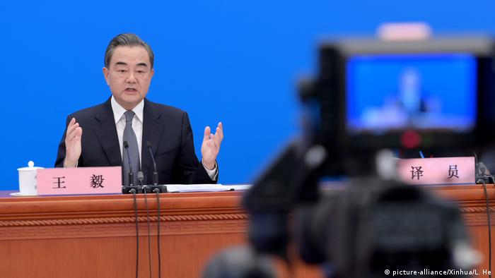 China Außenminister Wang Yi