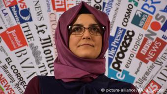 Hatice Cengiz Verlobte des ermordeten saudi-arabischen Journalisten Jamal Khashoggi