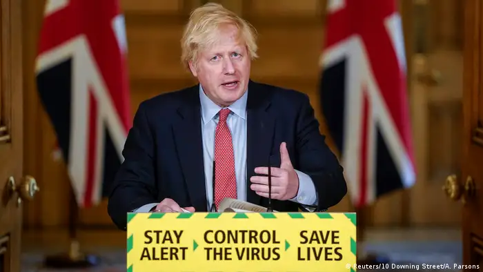 London Premierminister Boris Johnson PK Corona-Krise