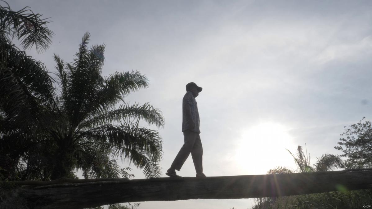 Indonesian village living in shadow of