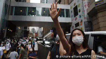 China: Erneute Proteste in Hongkong