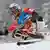 Monoskigfahrer bei den Paralympics (AP Photo/The Canadian Press, Jonathan Hayward)
