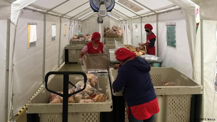 A food bank in Mexico running low on supplies